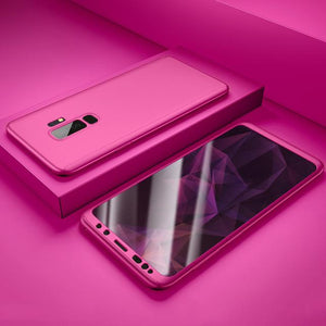 360 Full Cover Protective Ultra Thin Hard PC Body Protection For Samsung+Free Soft film