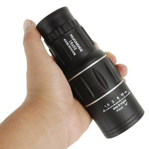 16X52 High Power Prism Monocular Telescope (Waterproof Fogproof Shockproof Scope)